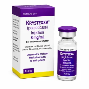Krystexxa 8 mg/mL Vial (Solution for Injection)