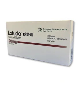 Latuda 40mg Tablet