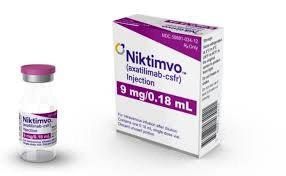 Niktimvo 9mg/0.9mL (10mg/mL) or 9mg/0.18mL (50mg/mL) – no 9mg/0.6mL presentation exists IV Infusion