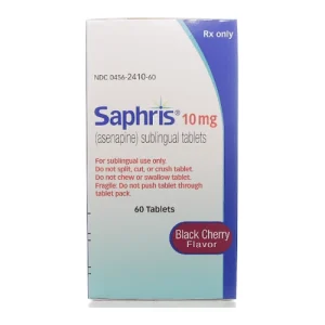 Saphris 10mg Sublingual Tablet