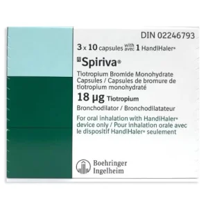Spiriva HandiHaler 18mcg Inhaler