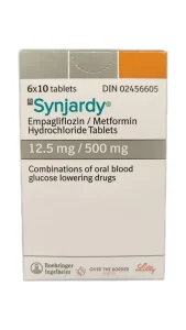Synjardy 12.5mg + 500mg Tablet
