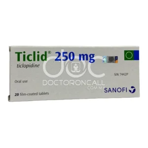 Ticlid 250mg Tablet