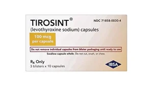 Tirosint 100mcg Capsule