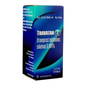 Travatan Z 0.004% (0.04 mg/mL) Eye Drops