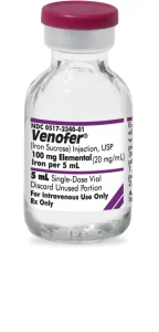 Venofer 100mg/5mL Injection